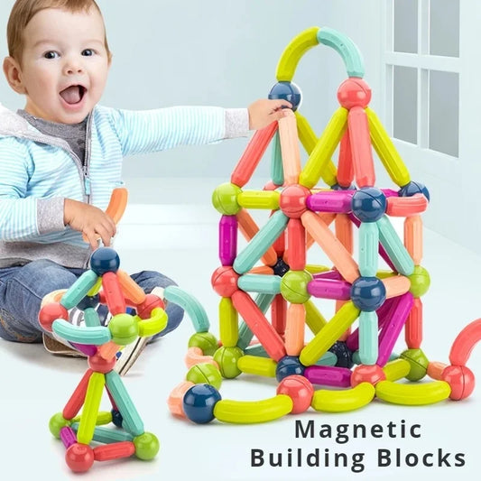 25-Piece Magnetic Building Blocks Set for Kids | Creative STEM Learning Toy