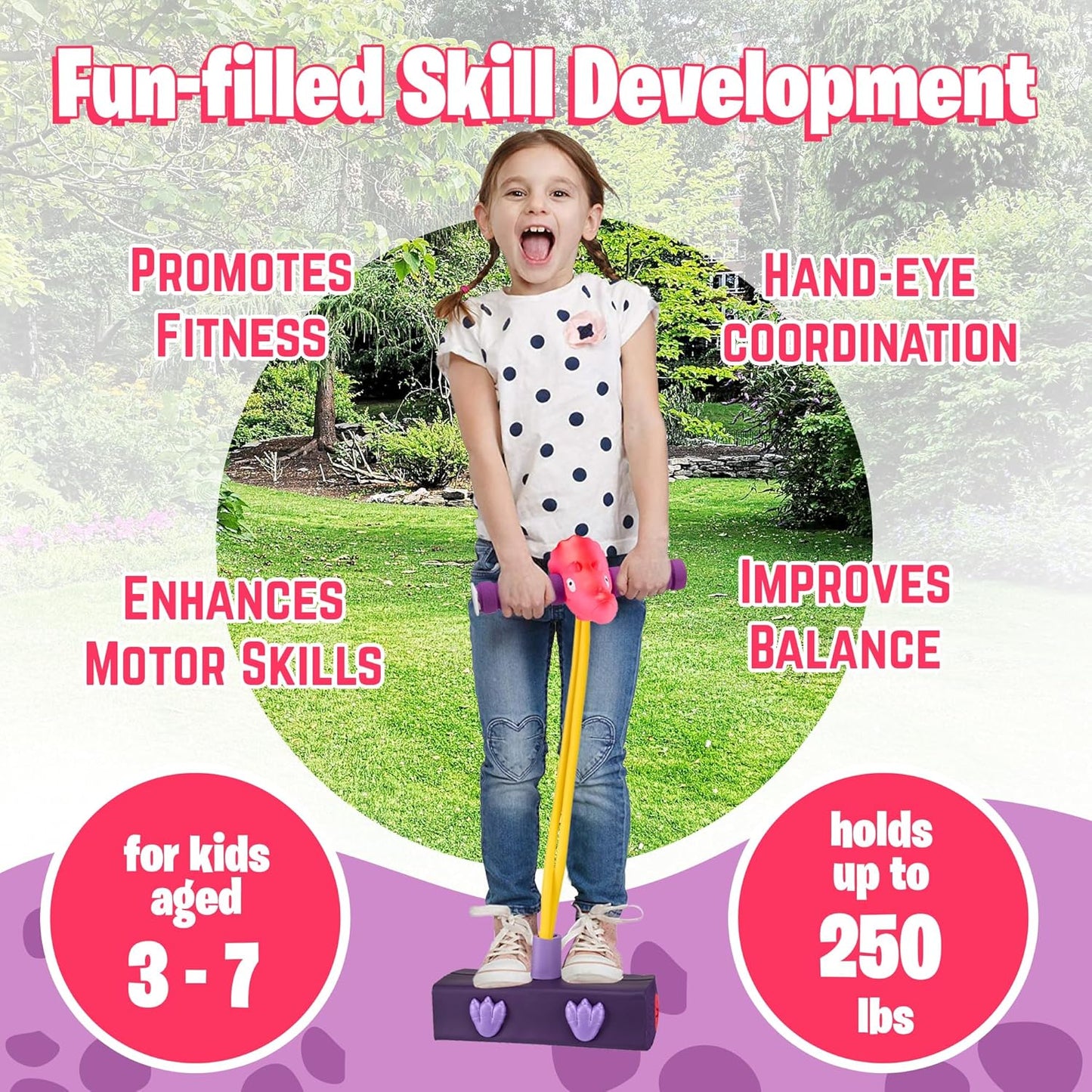 Foam Pogo Stick for Kids – Fun & Safe Jumping Toy