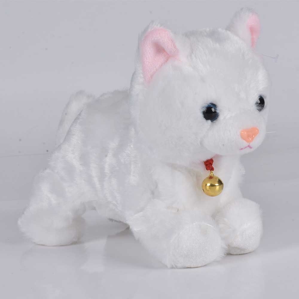 Cute Toy Cat Fluffy Baby Toy Kids Play