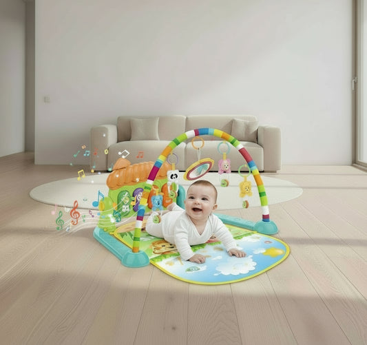 Baby Piano Fitness Play Mat – Musical Activity Gym for Infants