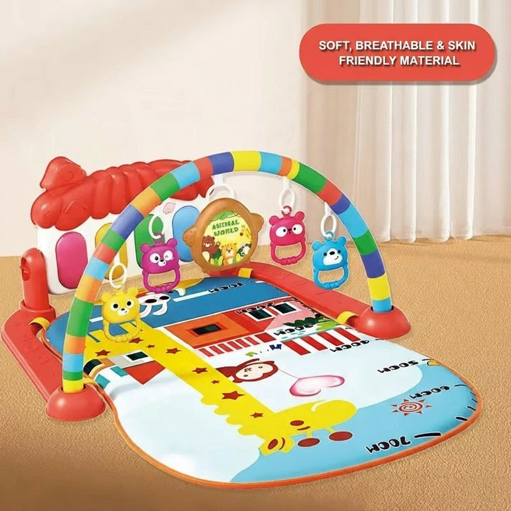Baby Piano Fitness Play Mat – Musical Activity Gym for Infants