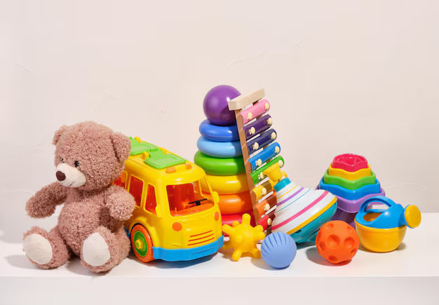 Colorful best selling toys collection at Tiny Toyland