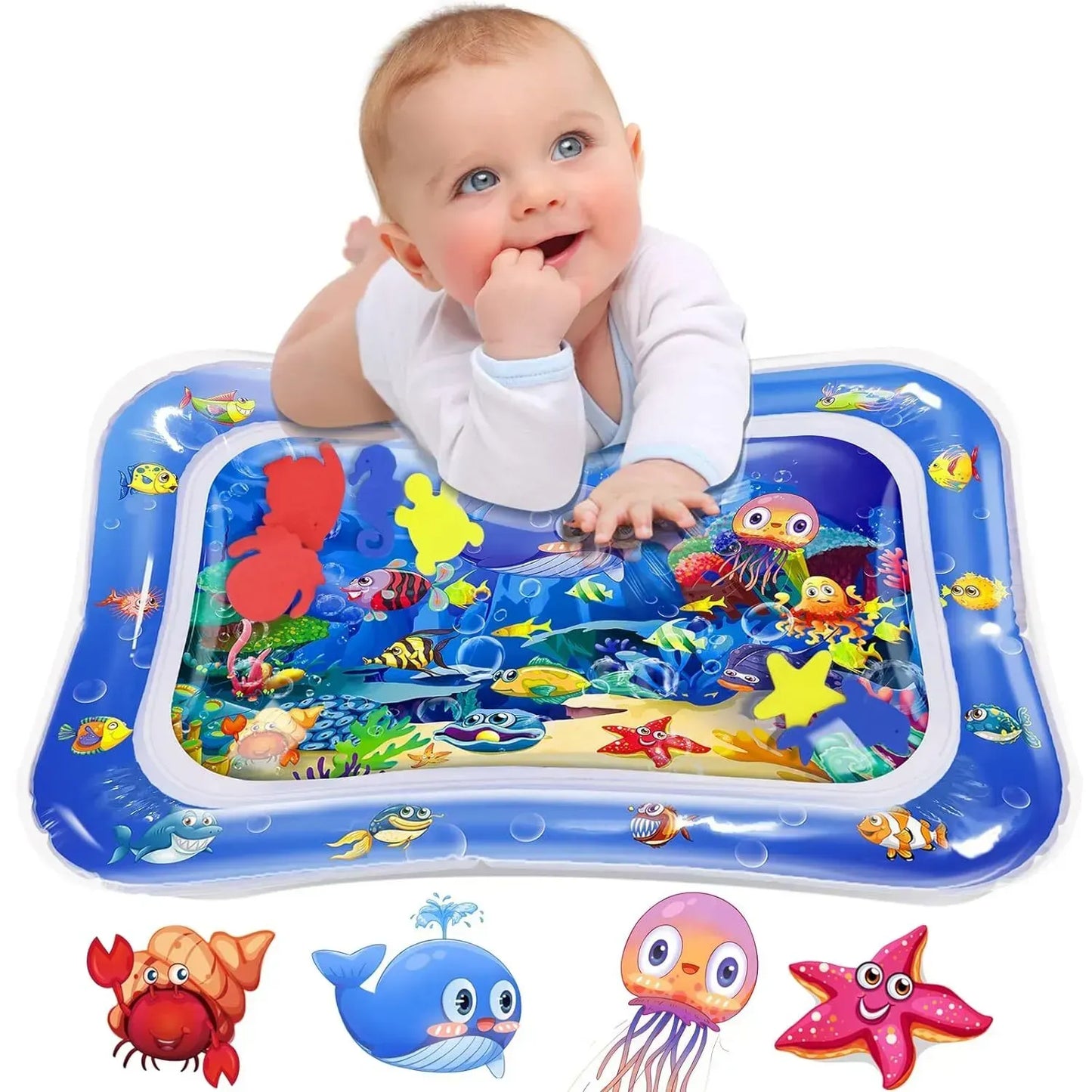 Inflatable Water Play Mat for Babies & Toddlers