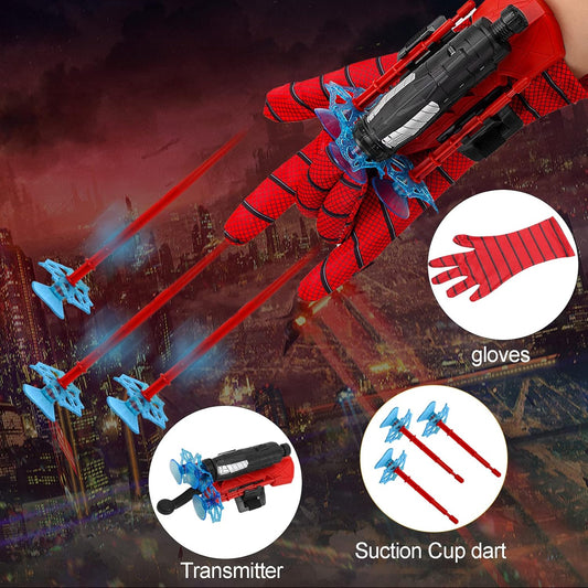 Spider-Man Web Shooter Wrist Set – Action Transmitter Toy for Kids