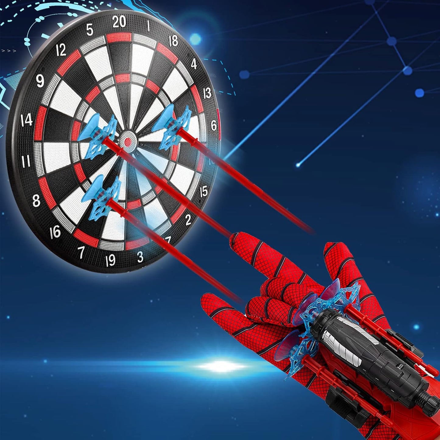 Spider-Man Web Shooter Wrist Set – Action Transmitter Toy for Kids