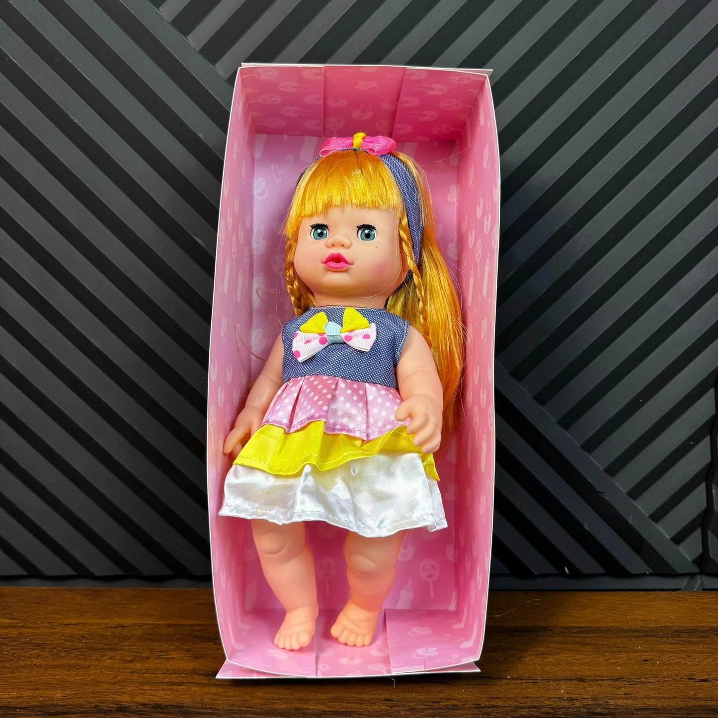 Happy Baby Doll with Bottle & Music – Everyday Play Companion
