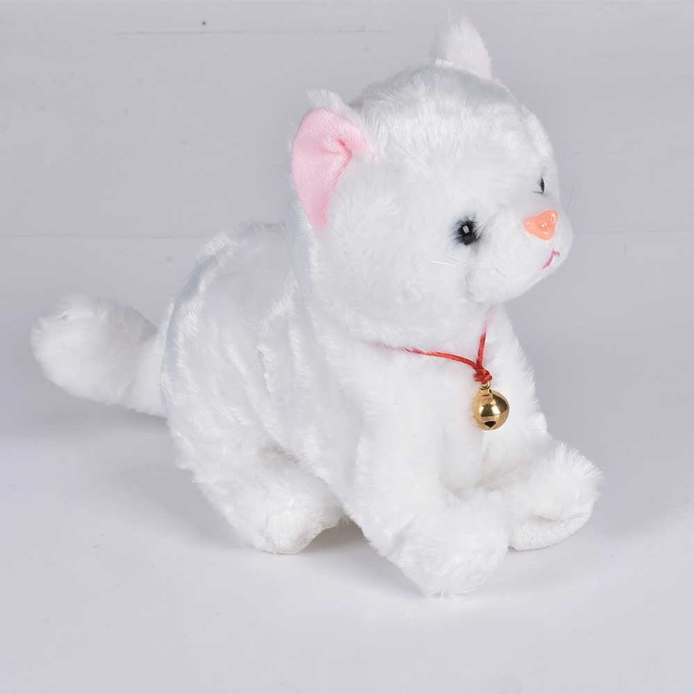 Cute Toy Cat Fluffy Baby Toy Kids Play