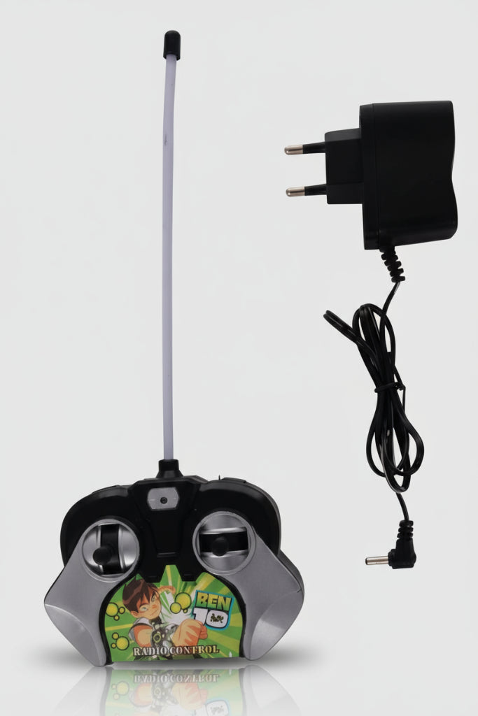 Ben 10 Turbo 360° Action Car – Rechargeable Remote Racer