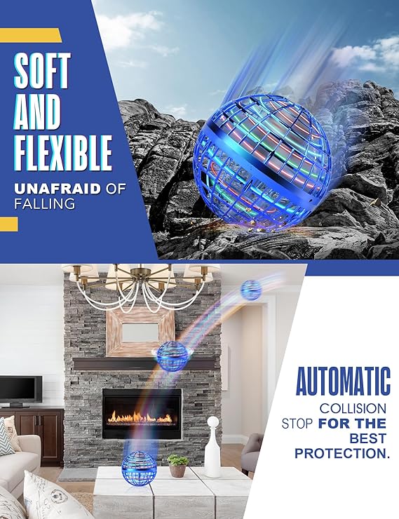 Flying Nova Pro Spinner – LED Magic Flying Ball Toy for Kids