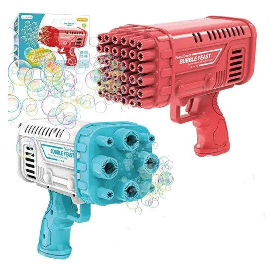 Bazooka Bubble Water Gun for Kids | 2-in-1 Bubble & Water Spray Toy (Random Color)